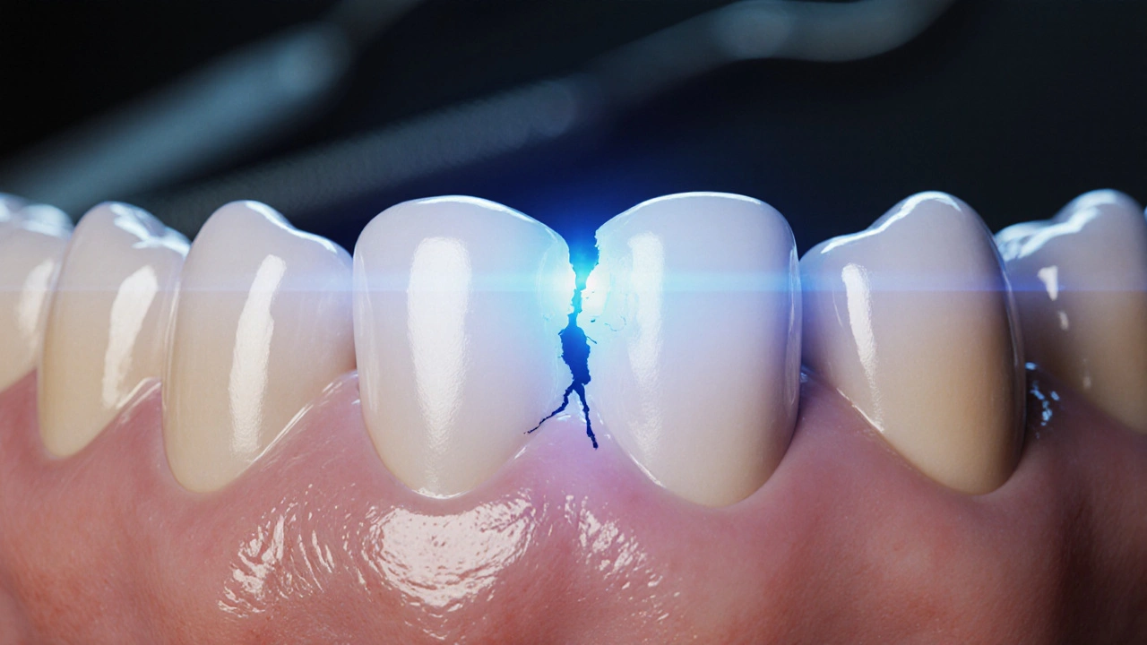 Jak se prasklá zubní sklovina projevuje? Příznaky, které nesmíte přehlížet