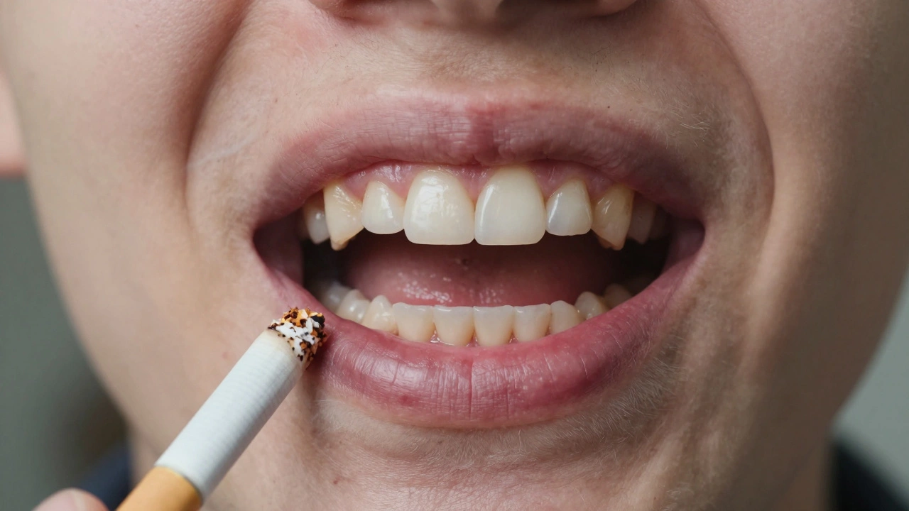 Co dělá nikotin s tělem? Vliv kouření na zuby, dásně a celkové zdraví