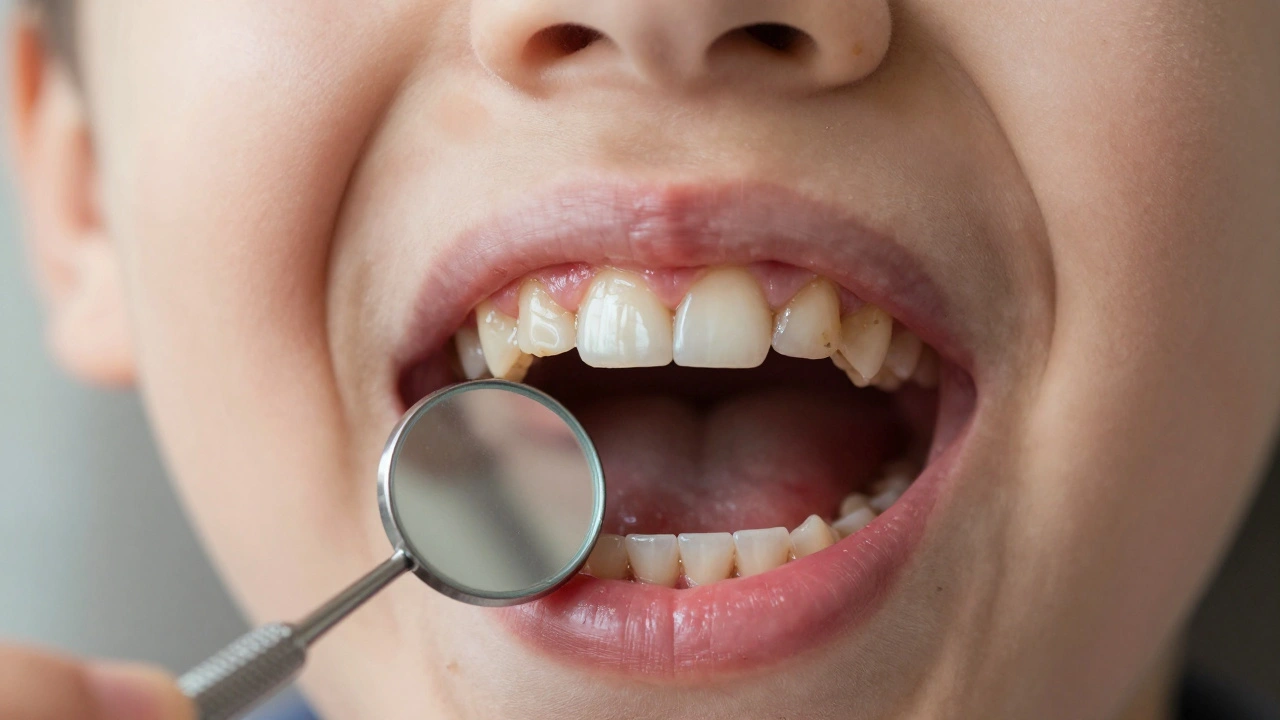 Jak poznat zubní kámen u dětí: První znamení a varovné signály