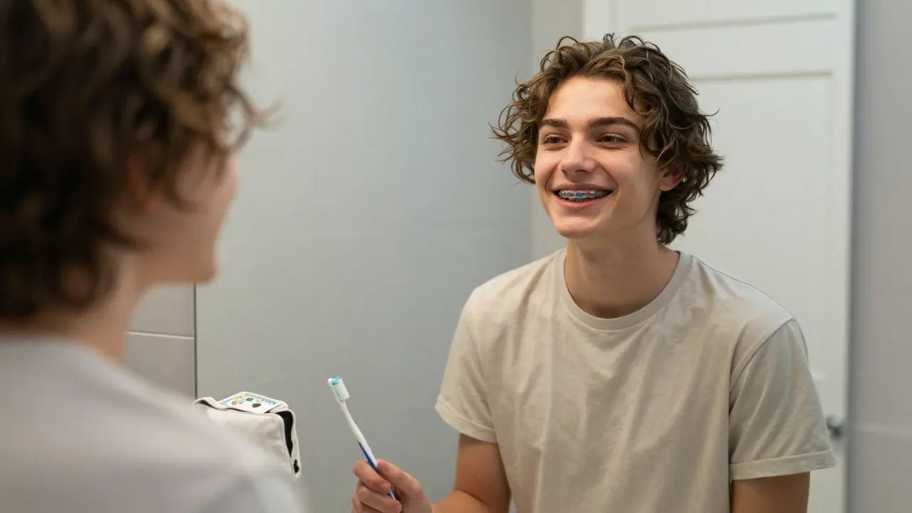 Jak zvládnout randění s gumičkami na rovnátka bez stresu a s sebedůvěrou