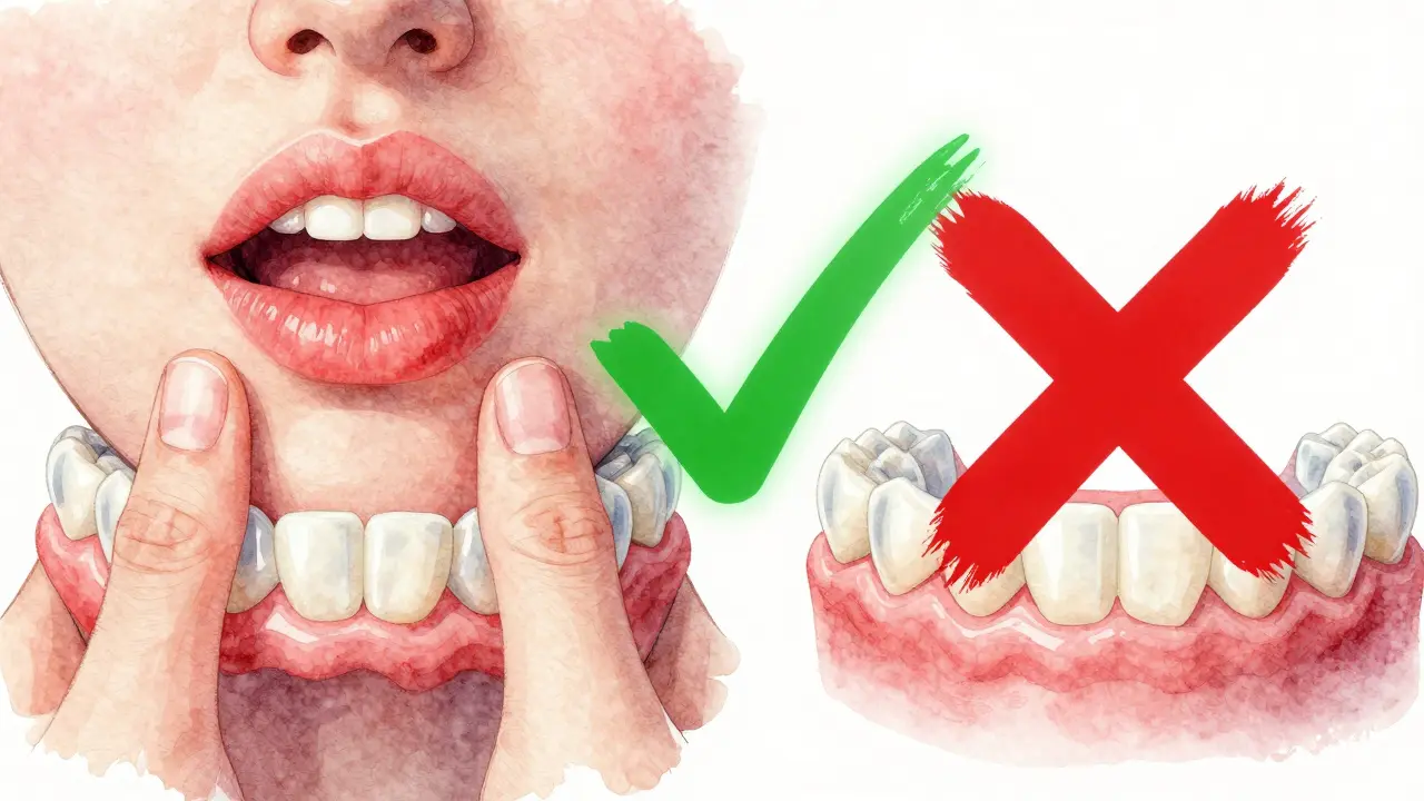 Dvě cesty: jedna s alergickou reakcí na latex, druhá s bezpečnými silikonovými gumičkami vedoucími k správnému zarovnání zubů.