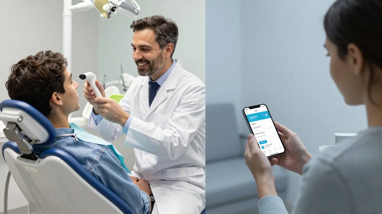 Porovnání klinické péče a domácího řešení rovnátek